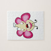 Butterfly met kostuum legpuzzel (Horizontaal)