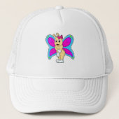 Butterfly met lint trucker pet (Voorkant)