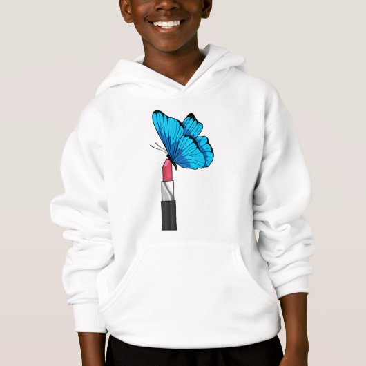 Butterfly met lipstick (Voorkant)