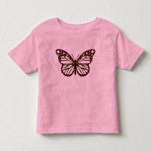 Butterfly Monarch Design - Toddler Fine Jersey T-S Kinder Shirts