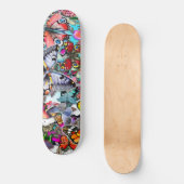 Butterfly Montage Skateboard (Recto)