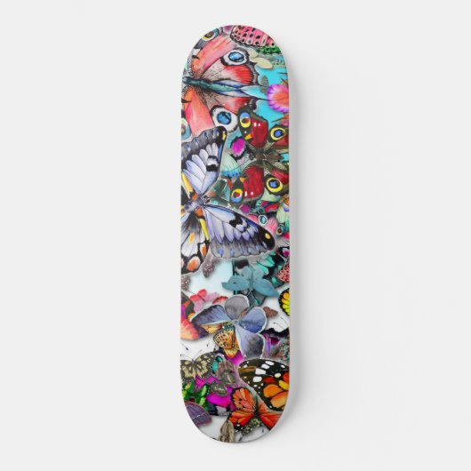 Butterfly Montage Skateboard (Recto)