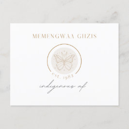 Butterfly Moon Briefkaart