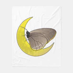 Butterfly Moon Fleece Deken