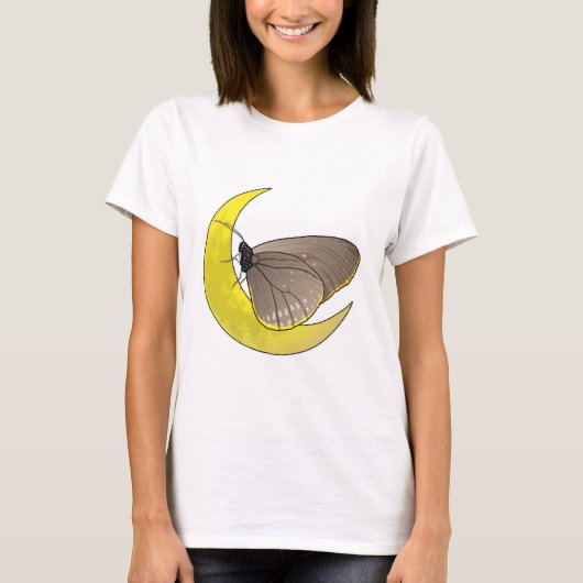 Butterfly Moon T-shirt (Voorkant)