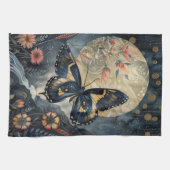 Butterfly & Moon Theedoek (Horizontaal)