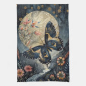 Butterfly & Moon Theedoek (Verticaal)