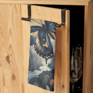 Butterfly & Moon Theedoek