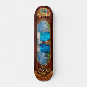 Butterfly - Morpho - Ik haat het als de kleuren dr Skateboard