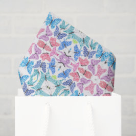 Butterfly Mosaic Tissue  Paper Tissuepapier