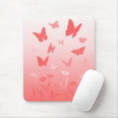 Butterfly Mousepad Keepomwille Pink Butterfly Gift Muismat (Met muis)