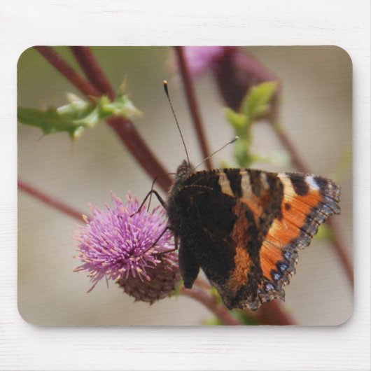 Butterfly Mousepad Muismat (Voorkant)