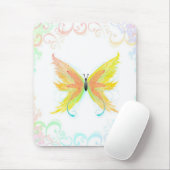 Butterfly Mousepad Muismat (Met muis)