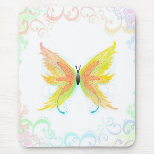 Butterfly Mousepad Muismat (Voorkant)
