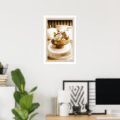 Butterfly Muffin Poster (Thuiskantoor)