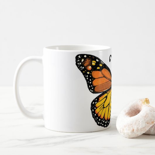 Butterfly Mug (Avec donut)