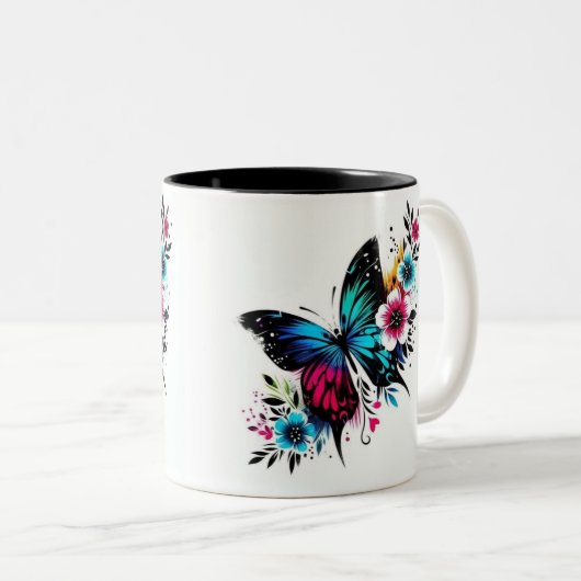 Butterfly mug (Devant droit)