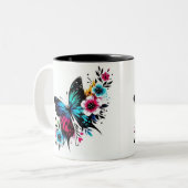 Butterfly mug (Devant gauche)