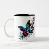 Butterfly mug (Gauche)