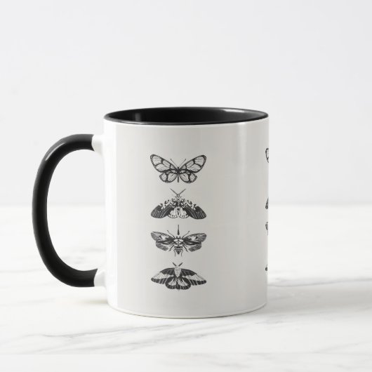Butterfly mug 2 mok (Links)