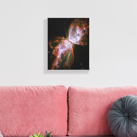 Butterfly Nebula Canvas Afdruk (Insitu (Woonkamer))