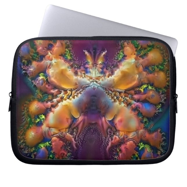 Butterfly nebula laptop sleeve (Voorkant)