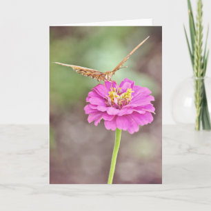 Butterfly Nectar Scripture Kaart Psalm 34:8