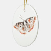  Butterfly Old Illustration Keramisch Ornament (Links)