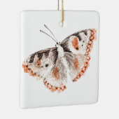  Butterfly Old Illustration Keramisch Ornament (Rechts)