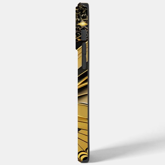 Butterfly on Black Case-Mate iPhone Case (Achterkant / Links)