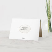 Butterfly on Dandelion Kaart (Achterkant)