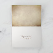 Butterfly on Dandelion Kaart (Binnen)