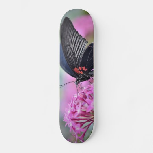 Butterfly on flower skateboard (Voorkant)
