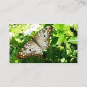 Butterfly on Jasmine Tropical Natuur Photography Visitekaartje (Achterkant)