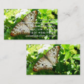 Butterfly on Jasmine Tropical Natuur Photography Visitekaartje (Voorkant / Achterkant)