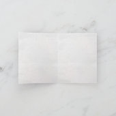 Butterfly on Orchid Blossom Notecard Kaart (Binnen)