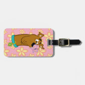 Butterfly on Scooby-Doo's neus Bagagelabel (Voorkant horizontaal)