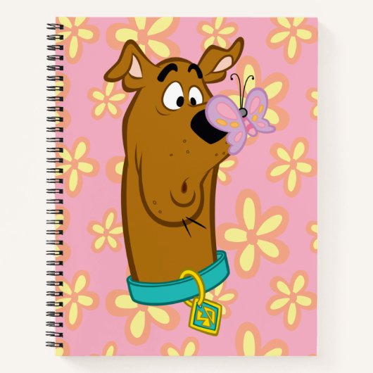 Butterfly on Scooby-Doo's neus Notitieboek (Voorkant)