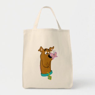 Butterfly on Scooby-Doo's neus Tote Bag