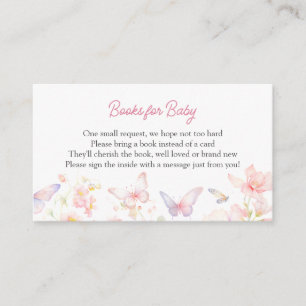 Butterfly on the Way Books voor Baby Enclosure Kaa Informatiekaartje
