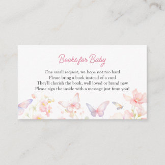 Butterfly on the Way Books voor Baby Enclosure Kaa Informatiekaartje