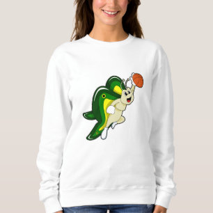 Butterfly op Basketball Sports Trui