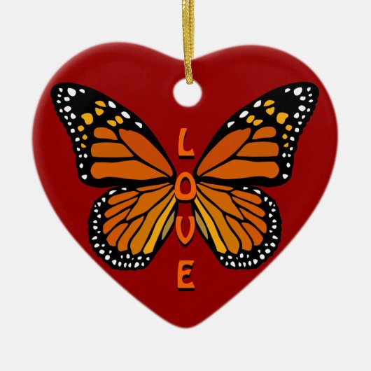 Butterfly Ornament Personalized Butterfly Ornament (Voorkant)