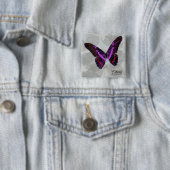 Butterfly - Paars - Button (In situ)