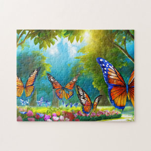 Butterfly Park 1 De dagelijkse puzzel Recent Legpuzzel