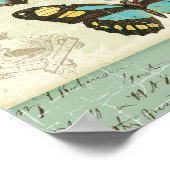 Butterfly-patchwork Poster (Hoek)