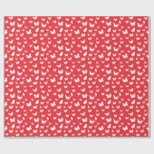 Butterfly-patroon 2 cadeaupapier (Vlak)