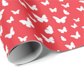 Butterfly-patroon 2 cadeaupapier (Rol Hoek)