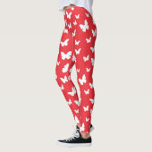 Butterfly-patroon 2 leggings (Links)