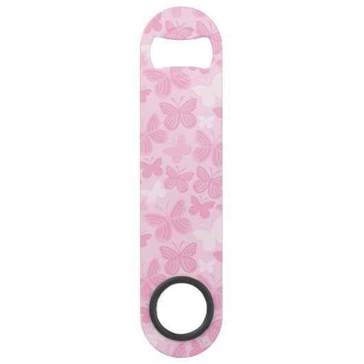 Butterfly-patroon 2 speed flessenopener (Voorkant)